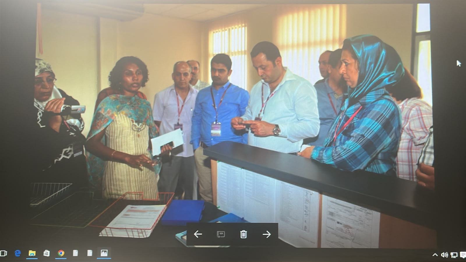 Group learning during professional training