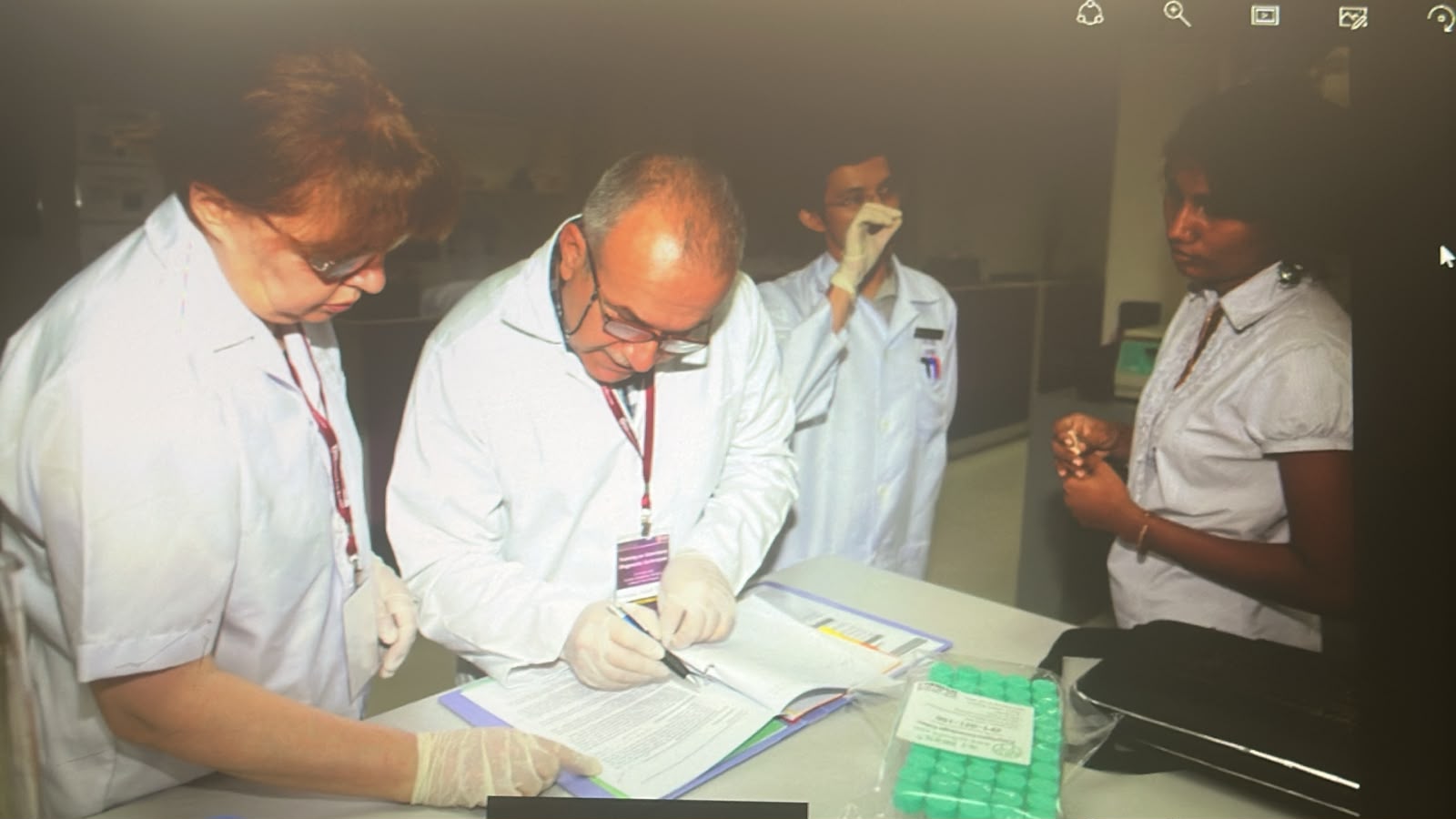 Laboratory instruction and demonstration