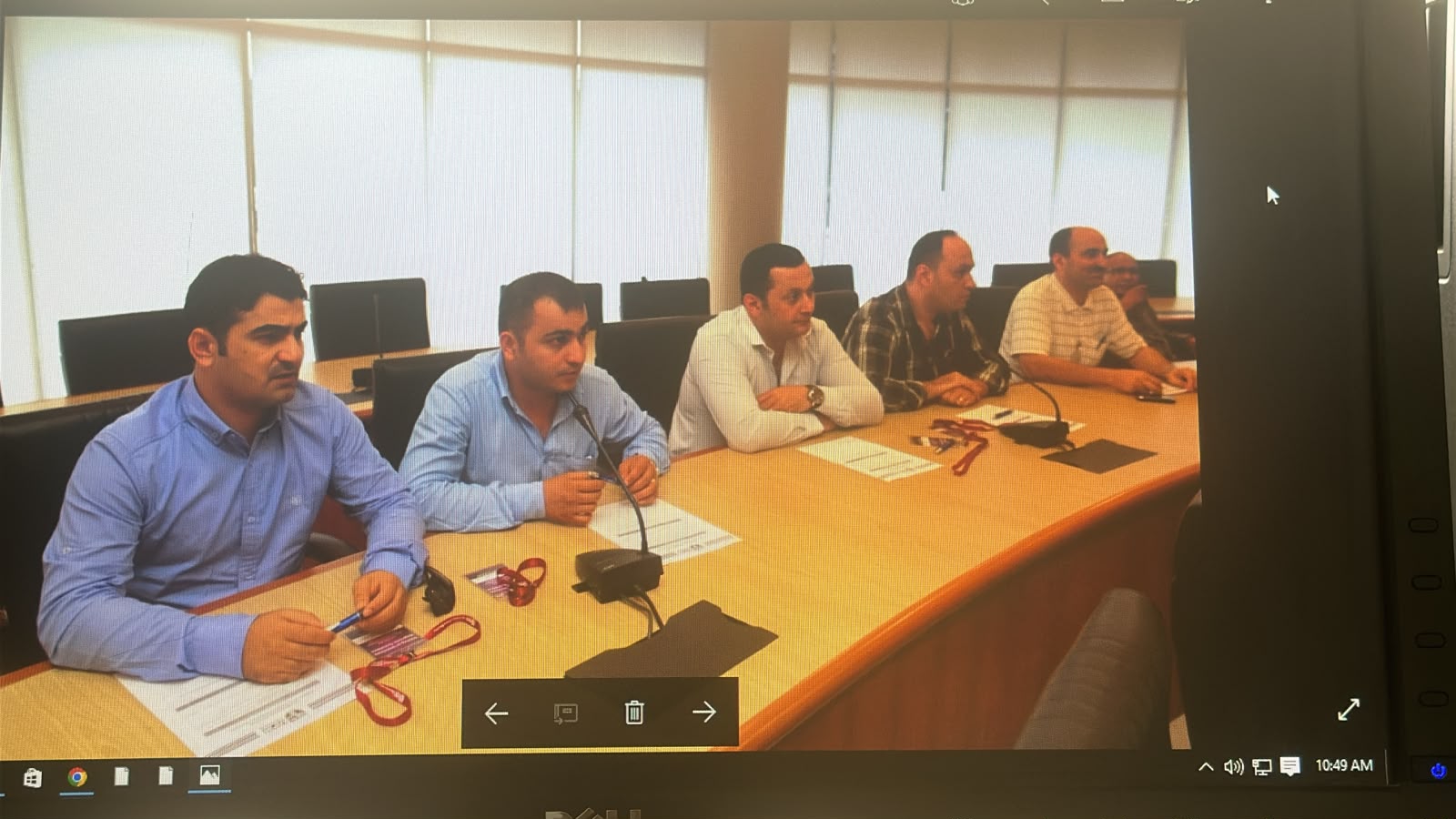 Participants attending a training session